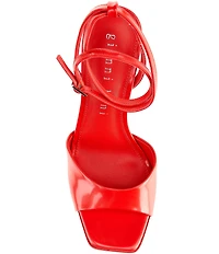 Gianni Bini Foles Ankle Wrap Square Toe Dress Sandals