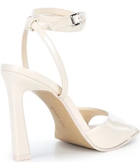 Gianni Bini Foles Ankle Wrap Square Toe Dress Sandals