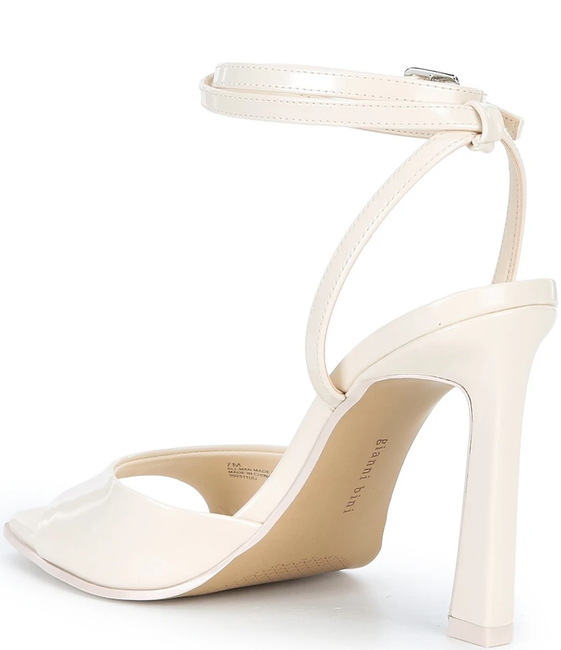 Gianni Bini Foles Ankle Wrap Square Toe Dress Sandals