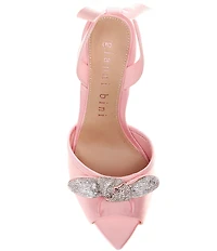 Gianni Bini Gardner Satin Lace Up Dress Sandals