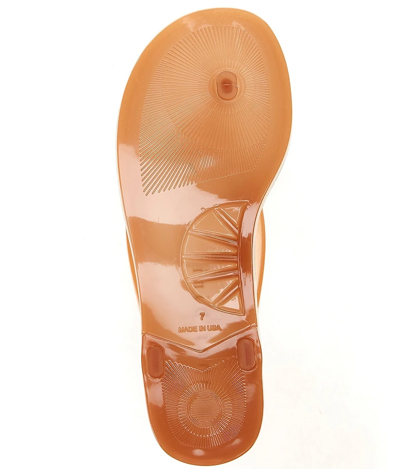 Gianni Bini Gelly Jelly Thong Sandals