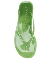 Gianni Bini Gelly Jelly Thong Sandals