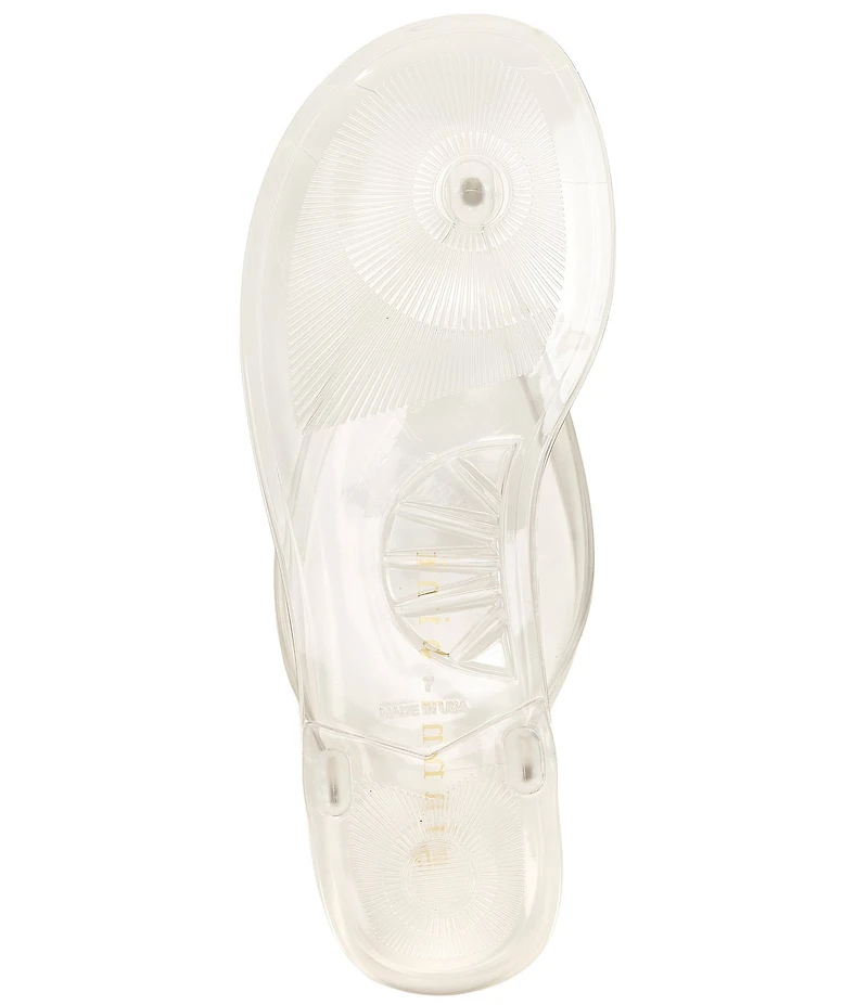 Gianni Bini Gelly Jelly Thong Sandals