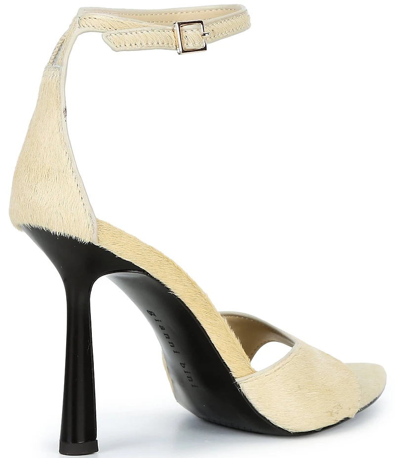Gianni Bini Grady Haircalf Stiletto Dress Sandals