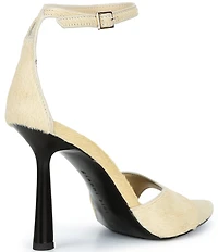 Gianni Bini Grady Haircalf Stiletto Dress Sandals