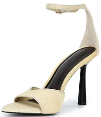Gianni Bini Grady Haircalf Stiletto Dress Sandals