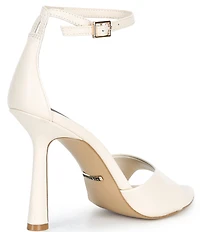 Gianni Bini Grady Leather Pointed Toe Stiletto Dress Sandals