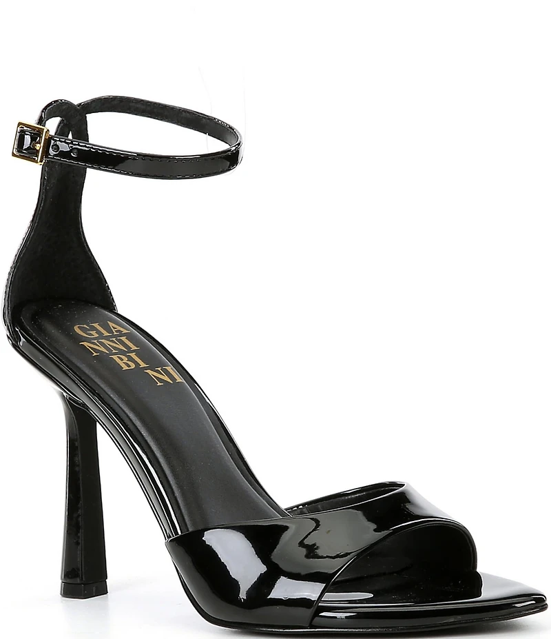 Gianni Bini Grady Patent Stiletto Dress Sandals