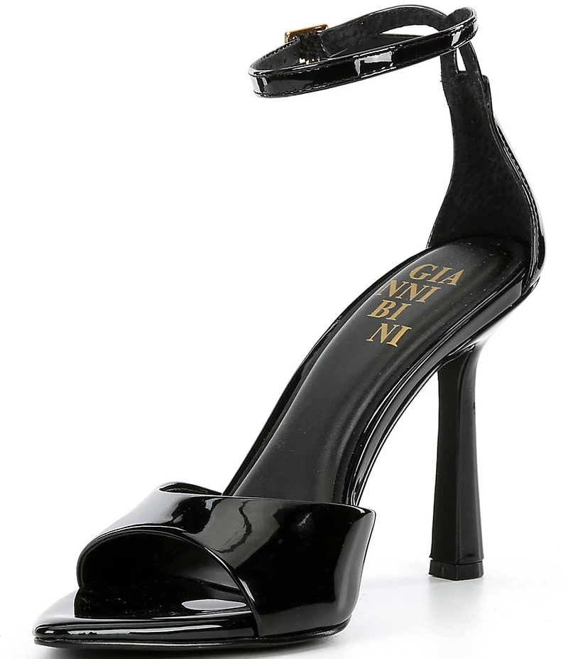 Gianni Bini Grady Patent Stiletto Dress Sandals