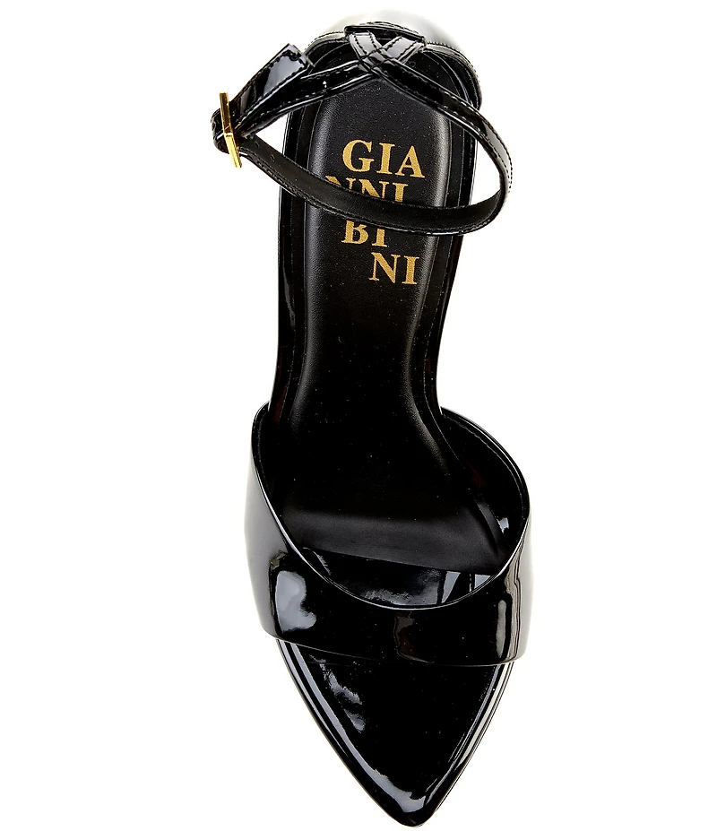 Gianni Bini Grady Patent Stiletto Dress Sandals