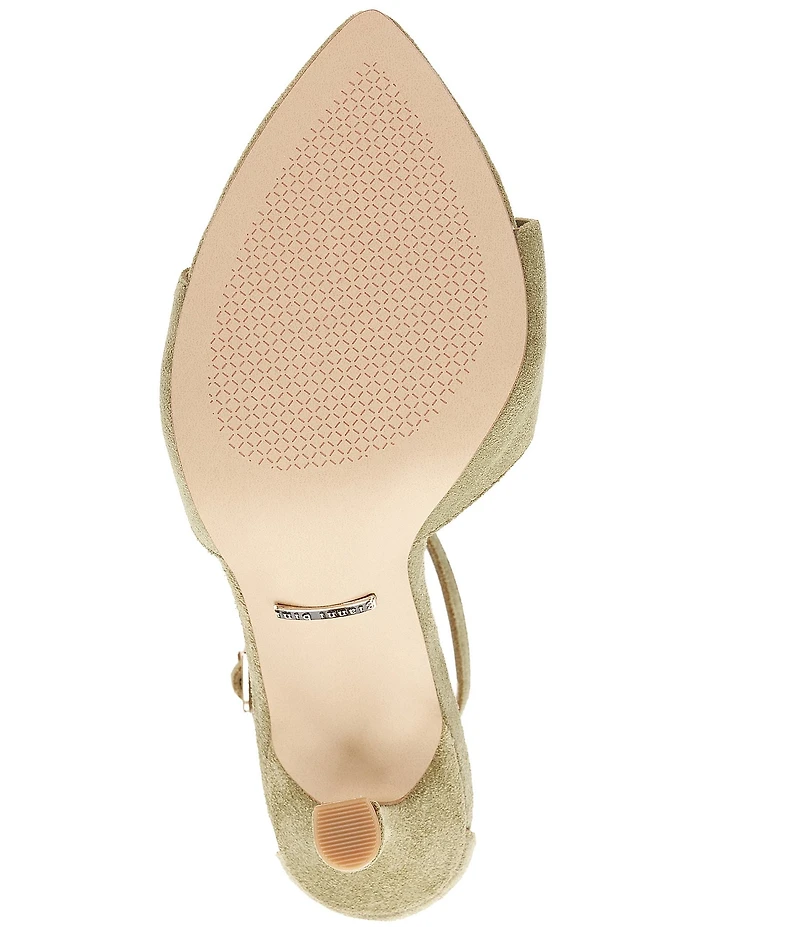 Gianni Bini Grady Suede Stiletto Dress Sandals