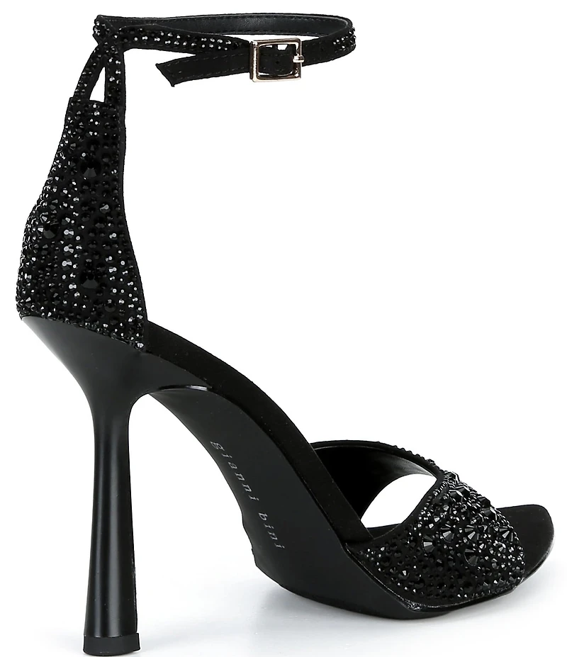 Gianni Bini Grady Two Rhinestone Stiletto Dress Sandals