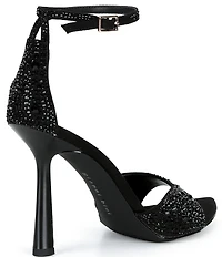 Gianni Bini Grady Two Rhinestone Stiletto Dress Sandals