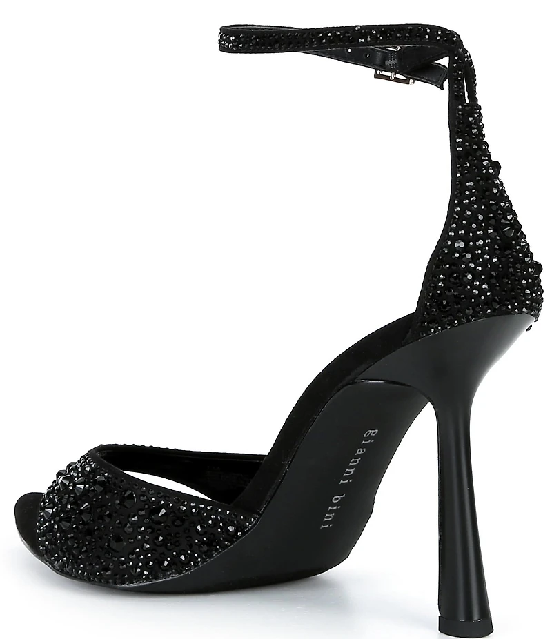 Gianni Bini Grady Two Rhinestone Stiletto Dress Sandals