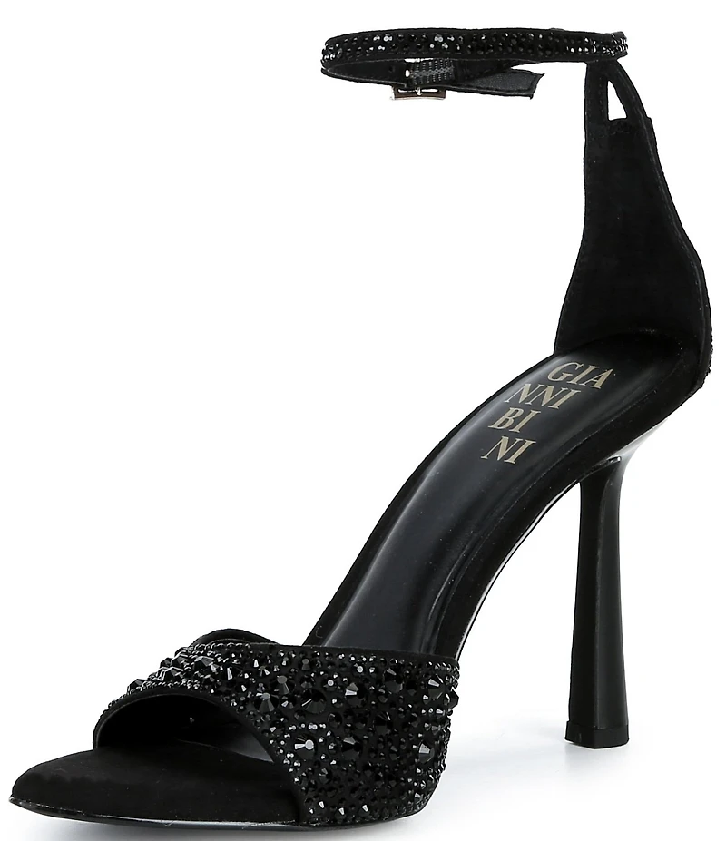 Gianni Bini Grady Two Rhinestone Stiletto Dress Sandals