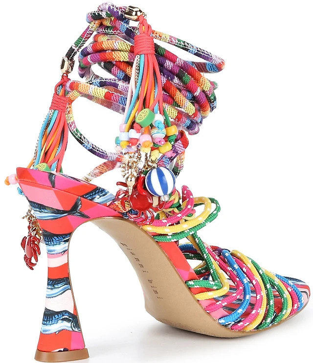 gianni bini astraahh denim ankle wrap dress sandals Gianni Bini, Astraahh Denim Ankle Wrap Dress Sandals