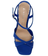 Gianni Bini Halliday Nubuck Suede Platform Dress Sandals