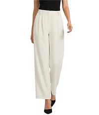 Gianni Bini Harlow Crepe Wide Leg Coordinating Trouser Pants