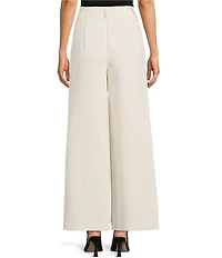 Gianni Bini Harlow Crepe Wide Leg Coordinating Trouser Pants