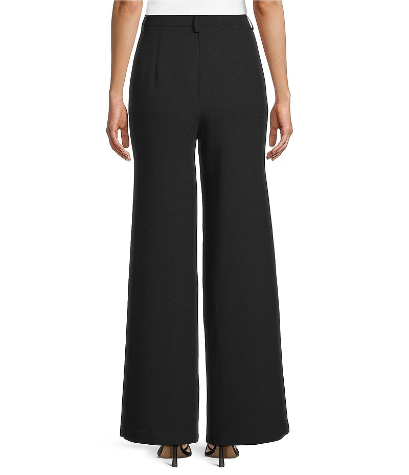 Gianni Bini Harlow Crepe Wide Leg Coordinating Trouser Pants