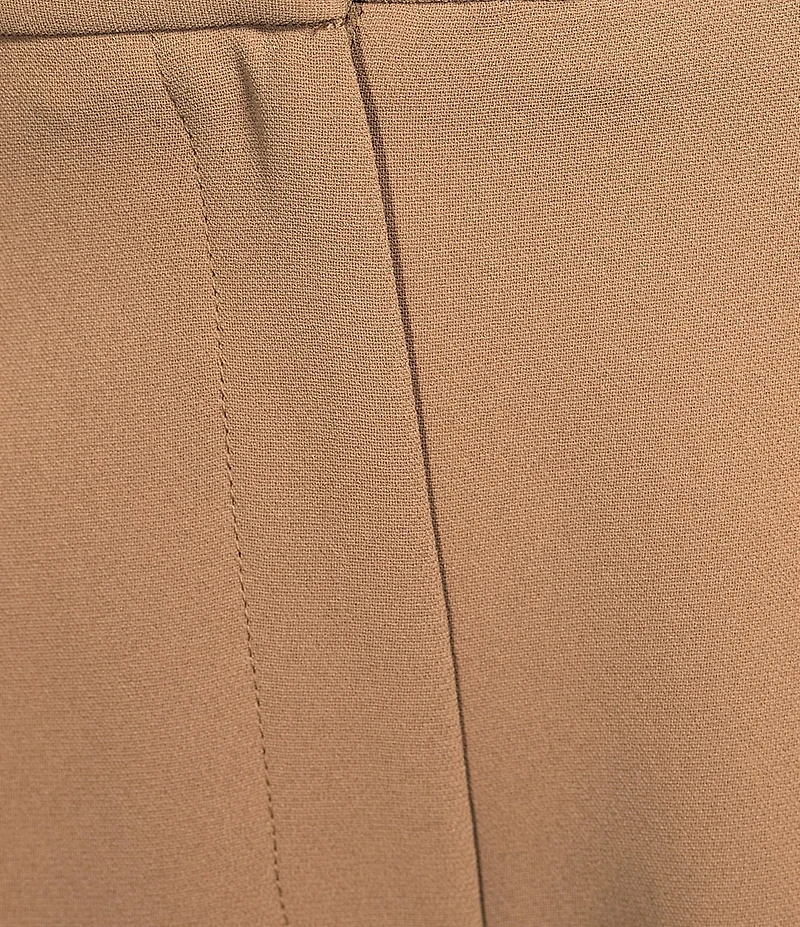 Gianni Bini Hartley Crepe Pleated Straight Wide Leg Coordinating Pants
