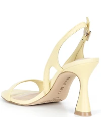Gianni Bini Hines Leather Slingback Dress Sandals