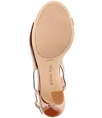 Gianni Bini Hines Clear Slingback Dress Sandals