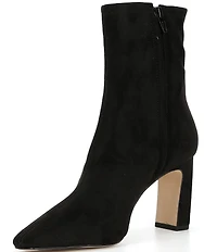 Gianni Bini Irvin Stretch Block Heel Booties