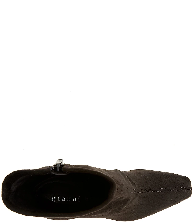 Gianni Bini Irvin Stretch Block Heel Booties