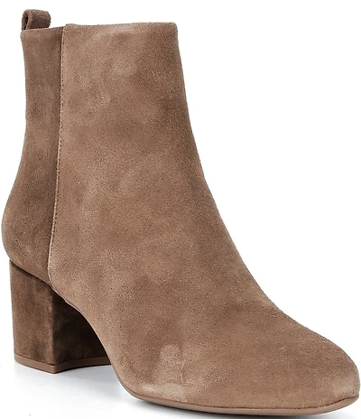 Gianni Bini Jaydennn Suede Block Heel Booties
