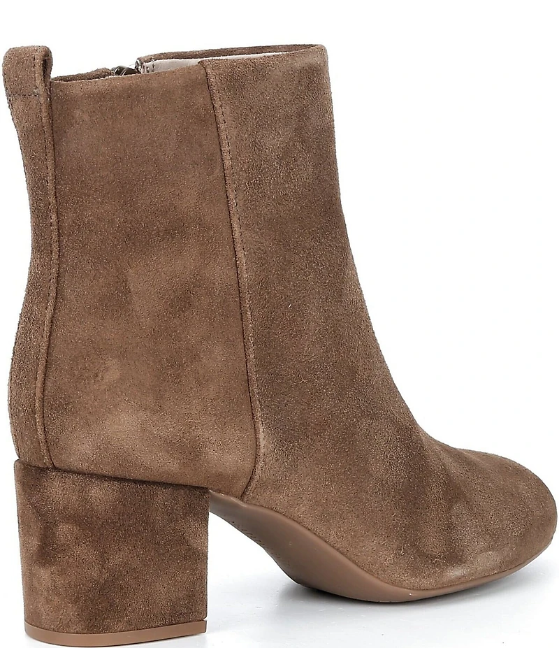 Gianni Bini Jaydennn Suede Block Heel Booties
