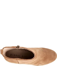 Gianni Bini Jaydennn Suede Block Heel Booties