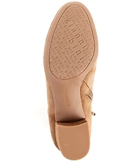Gianni Bini Jaydennn Suede Block Heel Booties