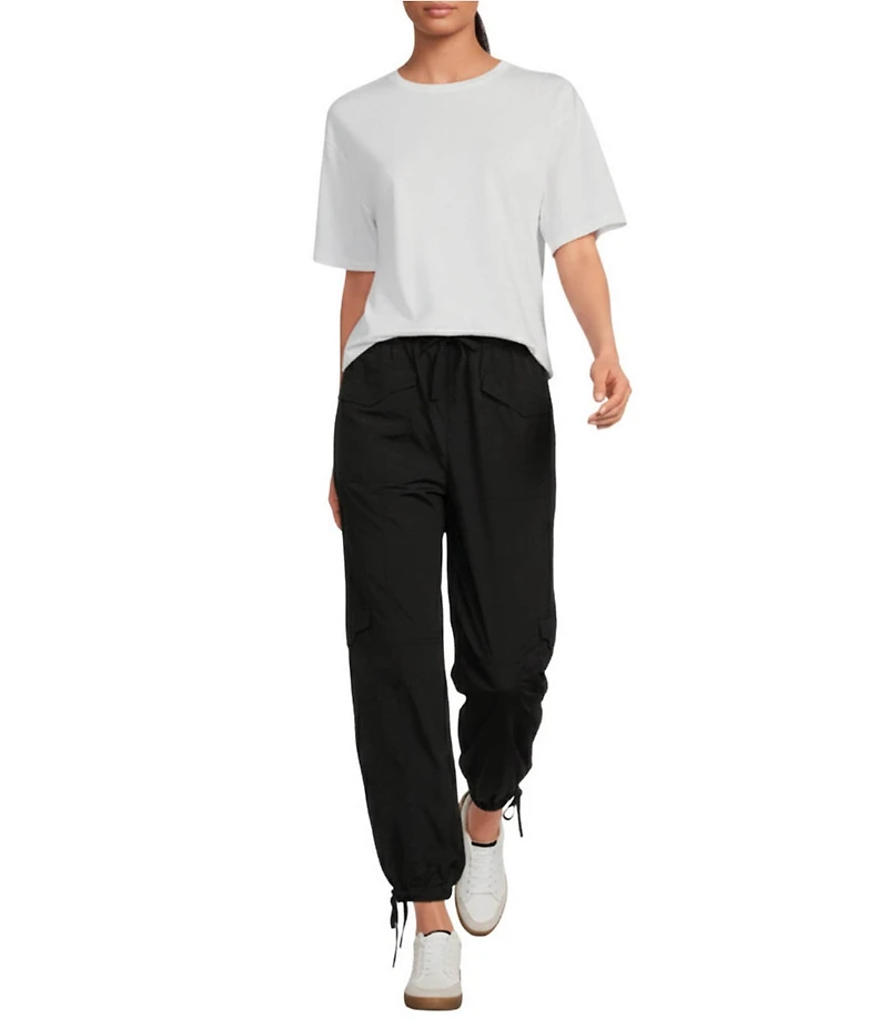 Gianni Bini Jersey Knit Crew Neck Short Sleeve Relaxed Tee Shirt