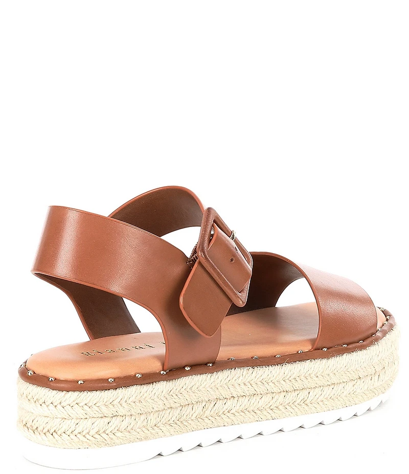 Gianni Bini Keegan Buckle Detail Espadrille Platform Sandals
