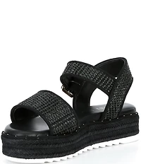 Gianni Bini Keegan Raffia Espadrille Platform Sandals
