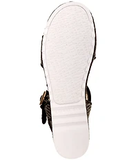 Gianni Bini Keegan Raffia Espadrille Platform Sandals