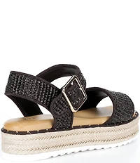 Gianni Bini Keegan Raffia Espadrille Platform Sandals