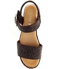 Gianni Bini Keegan Raffia Espadrille Platform Sandals