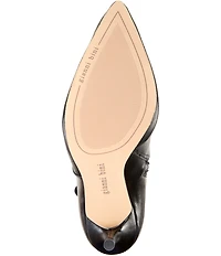 Gianni Bini Kemba Glossy Leather Over the Knee Stiletto Dress Boots