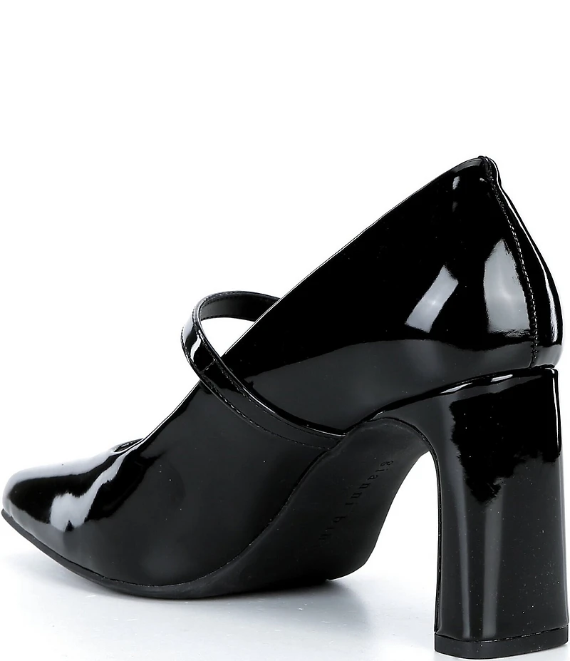 Gianni Bini Kirklynn Patent Square Toe Mary Jane Pumps