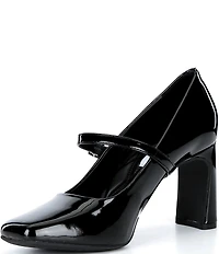 Gianni Bini Kirklynn Patent Square Toe Mary Jane Pumps