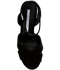 Gianni Bini Kylee Suede Ankle Strap Platform Dress Sandals