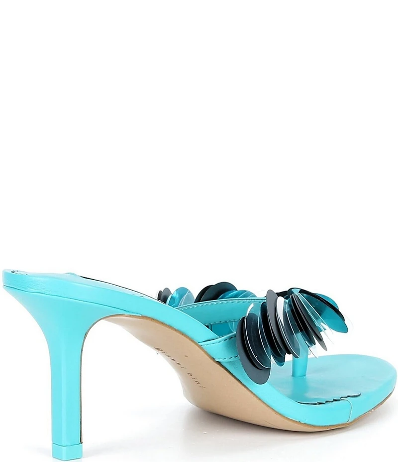 Gianni Bini Lamar Payette Sequin Thong Dress Sandals