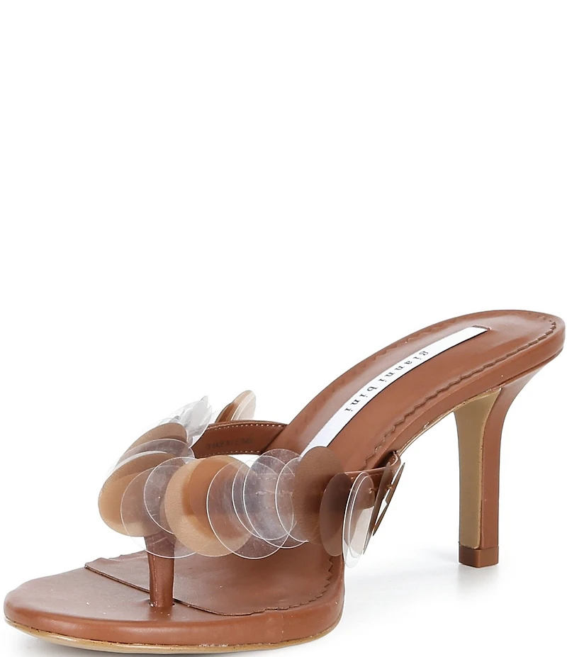 Gianni Bini Lamar Payette Sequin Thong Dress Sandals