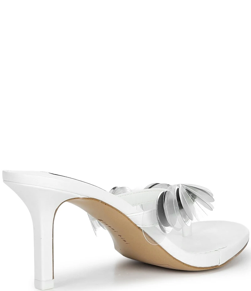 Gianni Bini Lamar Payette Sequin Thong Dress Sandals