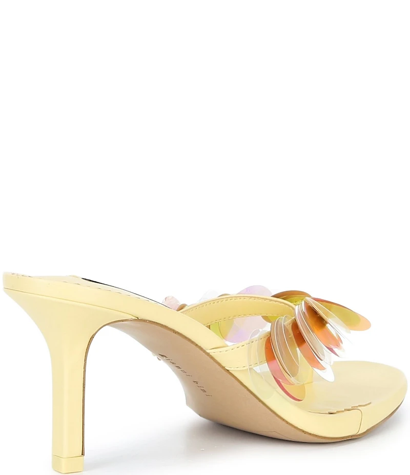 Gianni Bini Lamar Payette Sequin Thong Dress Sandals