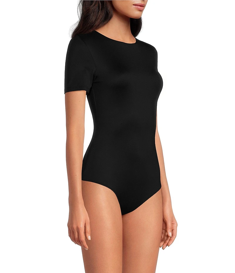 Gianni Bini Layla Short Sleeve Crew Neck Coordinating Bodysuit