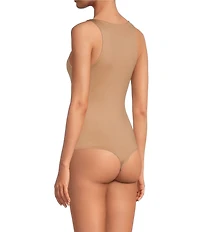 Gianni Bini Layla Sleeveless Racer Knit Coordinating Bodysuit