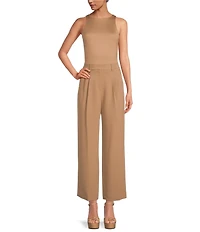 Gianni Bini Layla Sleeveless Racer Knit Coordinating Bodysuit